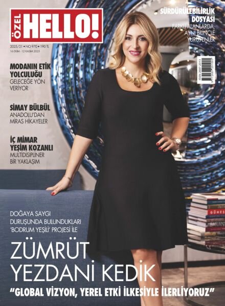 Hello! Turkiye – 20 Ekim 2025 Cover