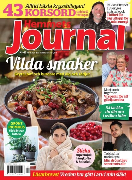 Hemmets Journal – 15 Oktober 2025 Cover