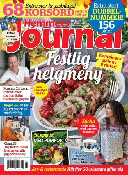 Hemmets Journal – 22 Oktober 2025 Cover