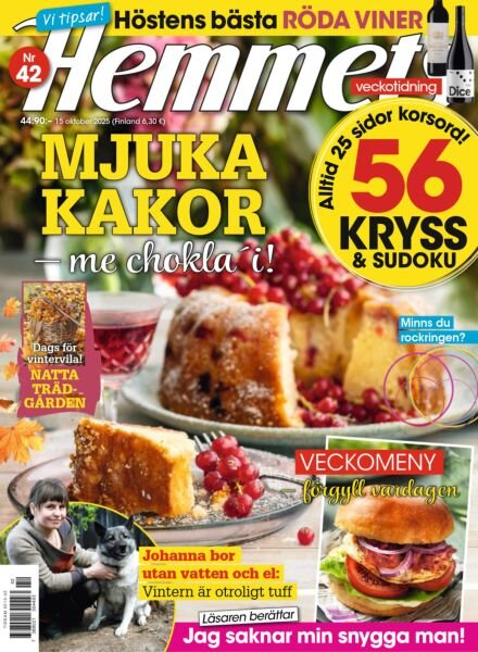 Hemmets Veckotidning – 15 Oktober 2025 Cover