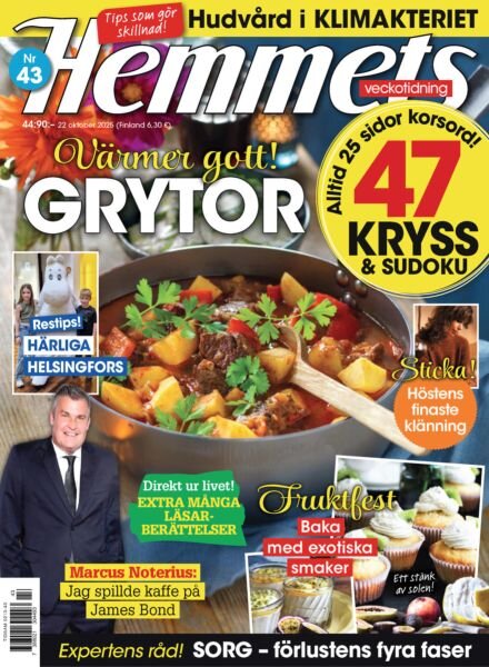 Hemmets Veckotidning – 22 Oktober 2025 Cover