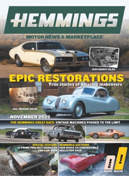 Hemmings Motor News – November 2025 Cover