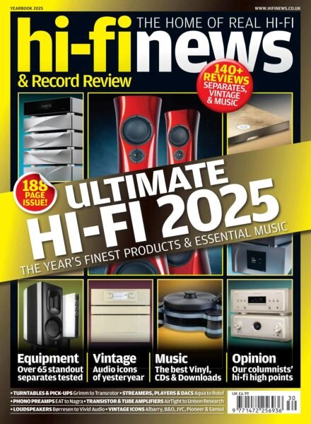 Hi-Fi News – Yearbook 2025 Cover