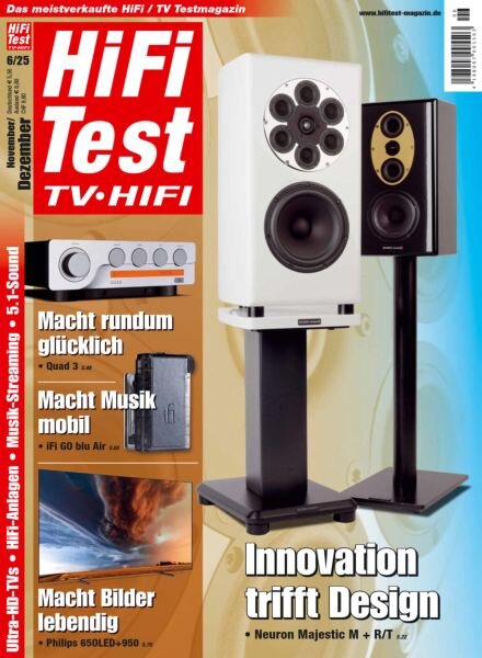 HiFi Test TV HiFi – November-Dezember 2025 Cover