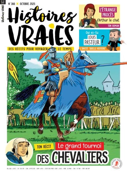 Histoires Vraies – Octobre 2025 Cover