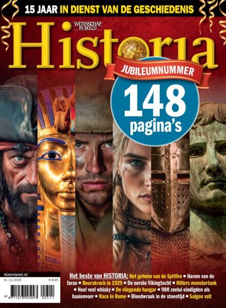 Historia Netherlands – November 2025 Cover