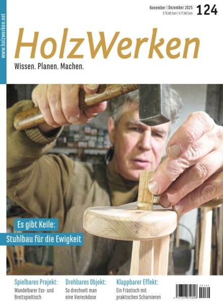 HolzWerken – November-Dezember 2025 Cover
