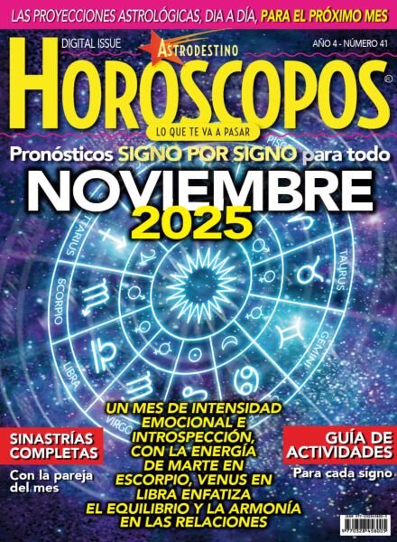 Horoscopos – 1 Noviembre 2025 Cover