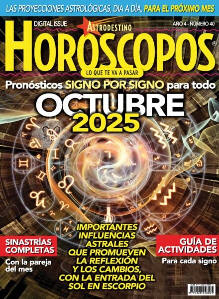 Horoscopos – Octubre 2025 Cover
