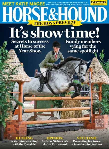 Horse & Hound – 2 October 2025 Cover