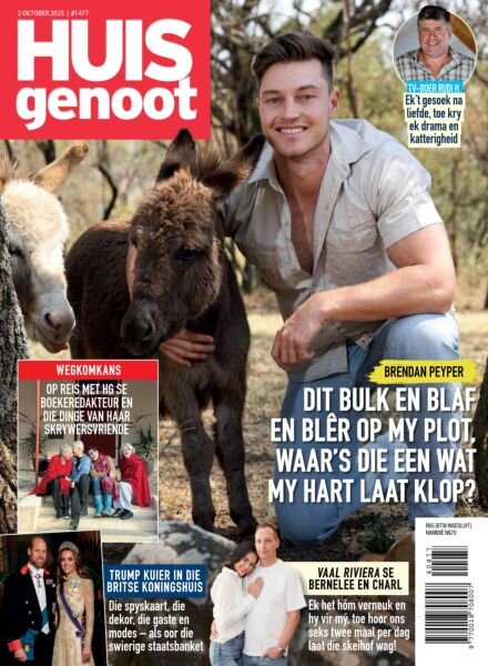 Huisgenoot – 2 October 2025 Cover