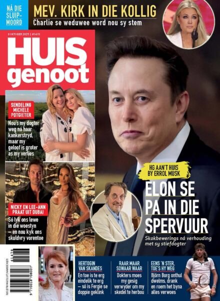 Huisgenoot – 9 October 2025 Cover