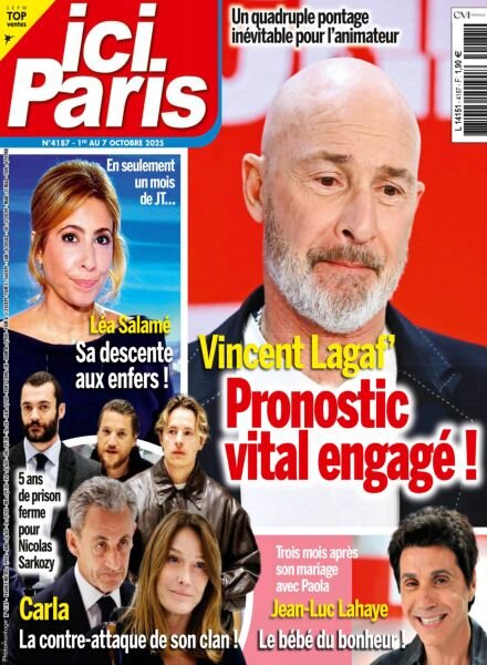 Ici Paris – 1 Octobre 2025 Cover