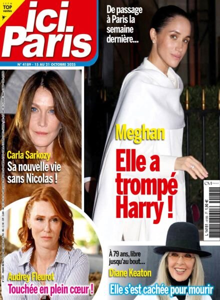 Ici Paris – 15 Octobre 2025 Cover