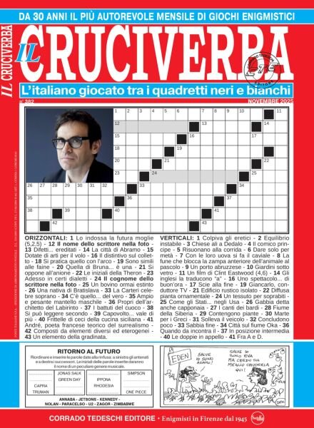 Il Cruciverba – Novembre 2025 Cover