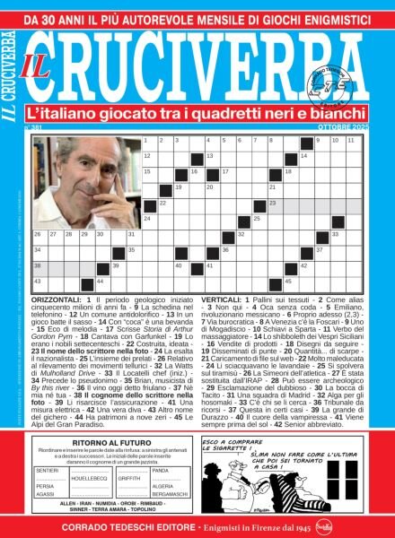 Il Cruciverba – Ottobre 2025 Cover