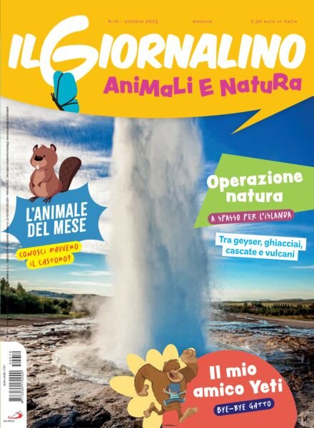 Il Giornalino Animali e Natura – Ottobre 2025 Cover