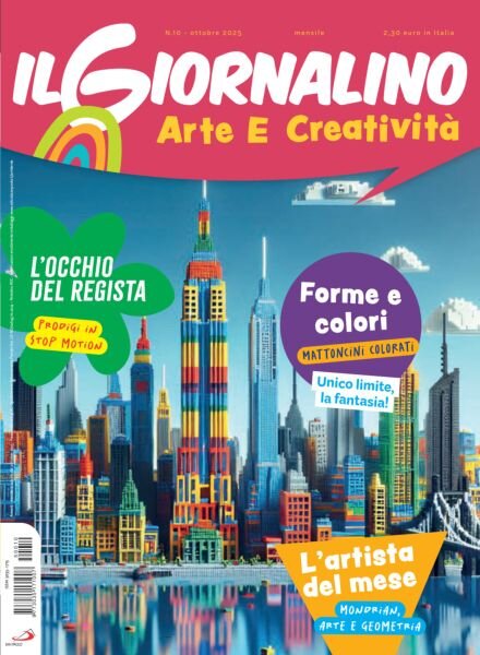 Il Giornalino Arte e Creativita – Ottobre 2025 Cover
