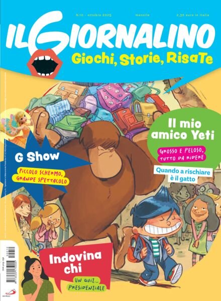 Il Giornalino Giochi storie risate – Ottobre 2025 Cover