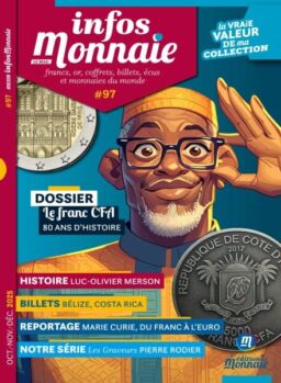 Infos Monnaie – Octobre-Novembre-Decembre 2025