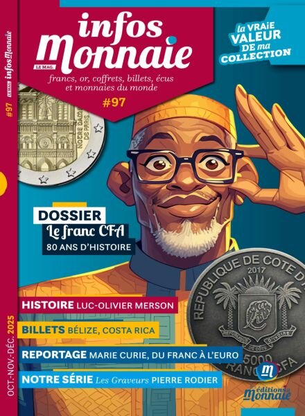 Infos Monnaie – Octobre-Novembre-Decembre 2025 Cover