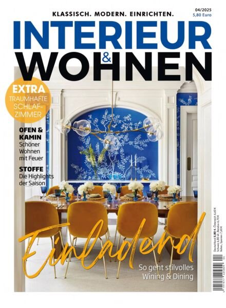 Interieur & Wohnen – Oktober 2025 Cover