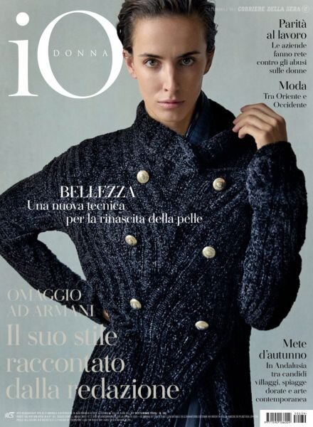 Io Donna del Corriere della Sera – 27 Settembre 2025 Cover