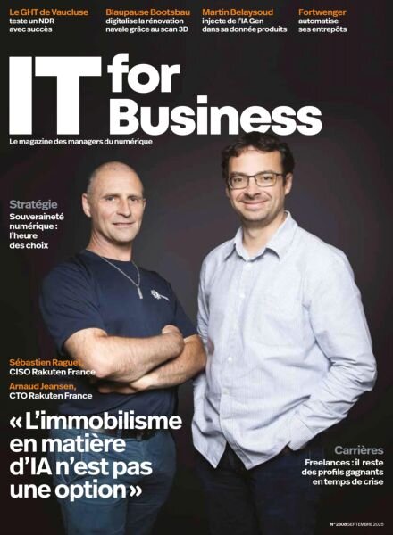 IT for Business – Septembre 2025 Cover