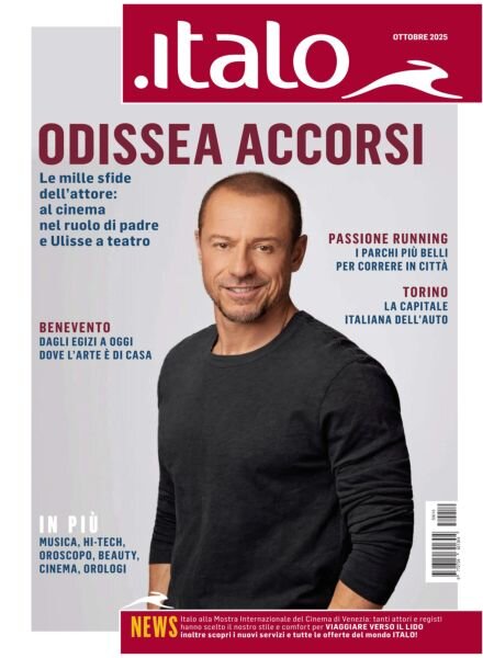 Italo I sensi del viaggio – Ottobre 2025 Cover