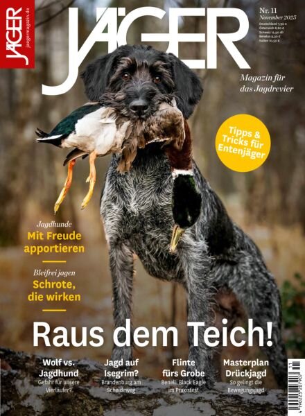 Jager Magazin – November 2025 Cover
