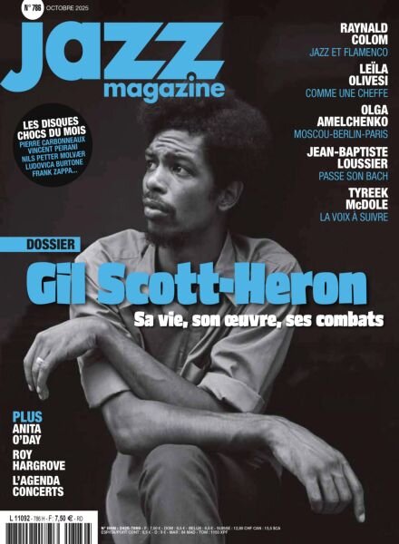 Jazz Magazine – Octobre 2025 Cover