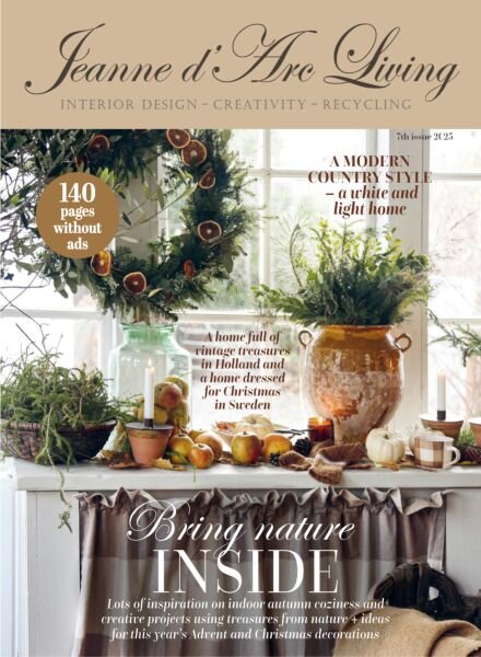 Jeanne d’Arc Living English Edition – 7th issue 2025 Cover