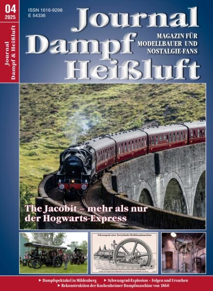Journal Dampf & Heissluft – Oktober 2025 Cover