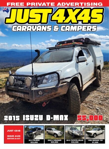 Just 4x4s Caravans & Campers – Issue 439 2025 Cover