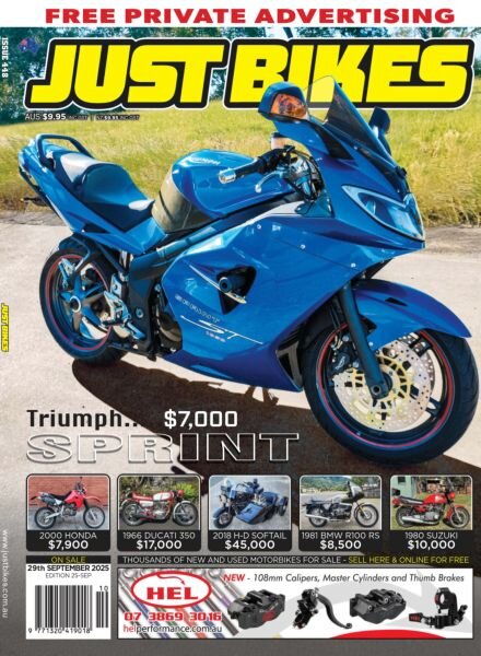 Just Bikes – September 2025 Cover