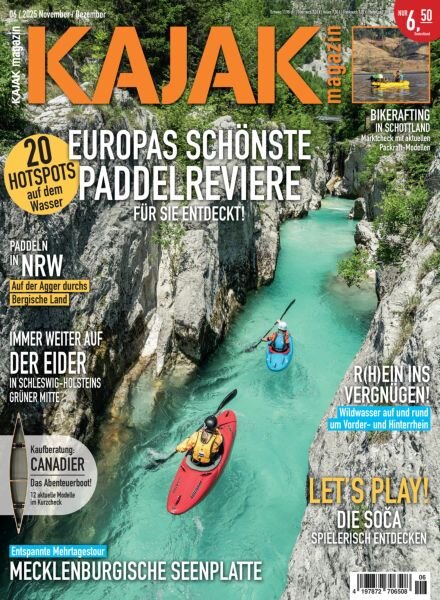 kajak-Magazin – November-Dezember 2025.pdf Cover