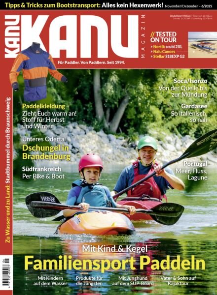 Kanu Magazin – November-Dezember 2025 Cover