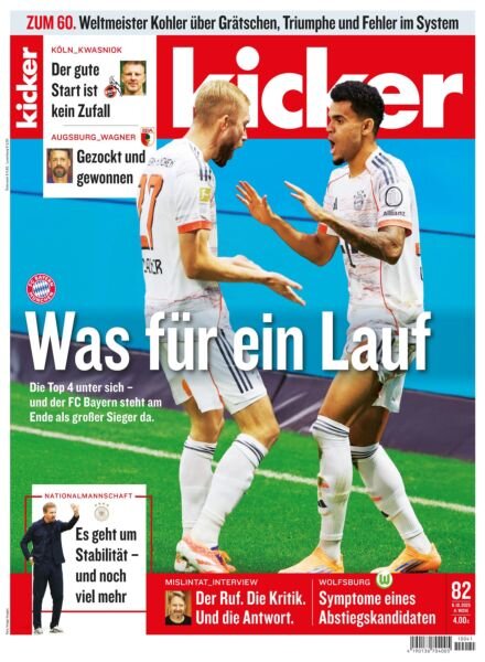 Kicker – 06 Oktober 2025 Cover