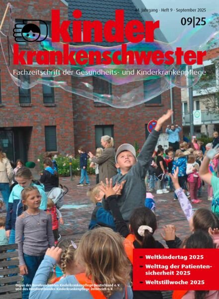 Kinderkrankenschwester – September 2025 Cover
