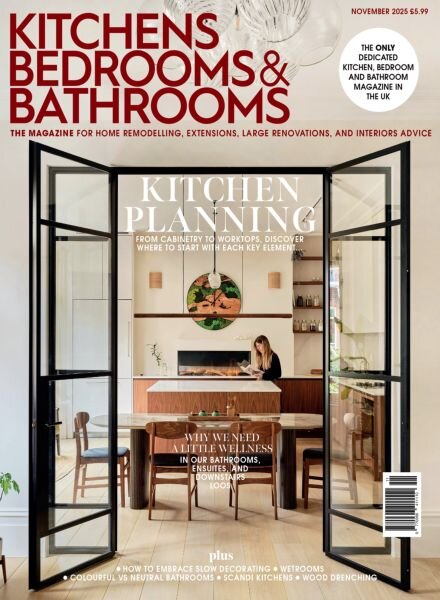 Kitchens Bedrooms & Bathrooms – November 2025 Cover