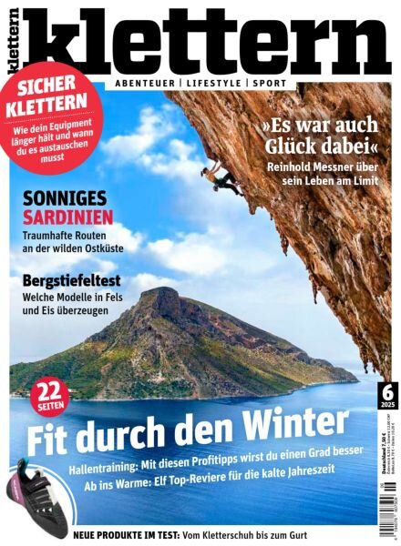 Klettern – N 6 2025 Cover