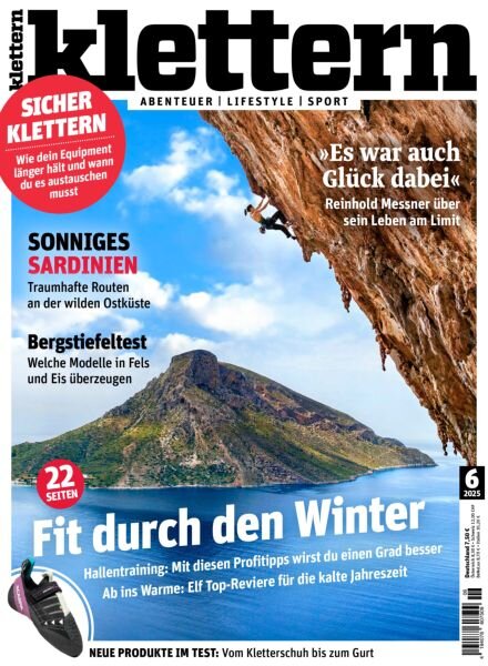 Klettern – September 2025 Cover