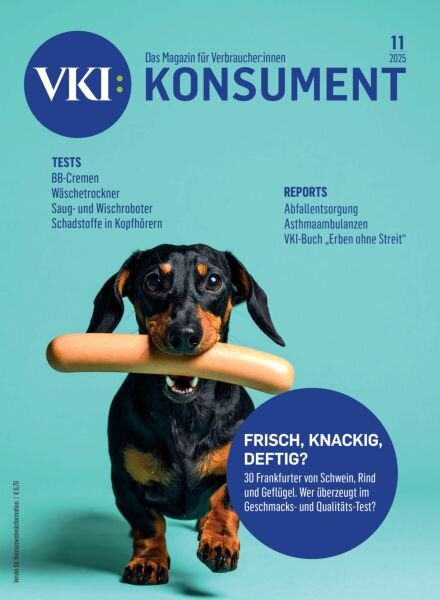 Konsument – November 2025 Cover