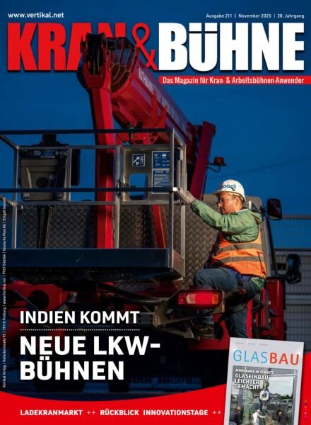 Kran&Buhne – November 2025 Cover