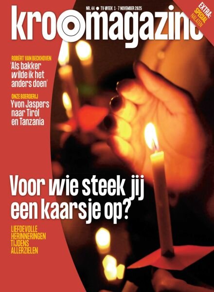 KRO Magazine – 28 Oktober 2025 Cover