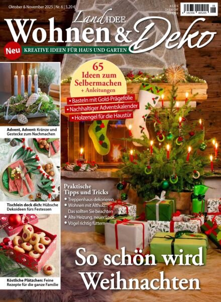 LandIDEE Wohnen & Deko – November-Dezember 2025 Cover