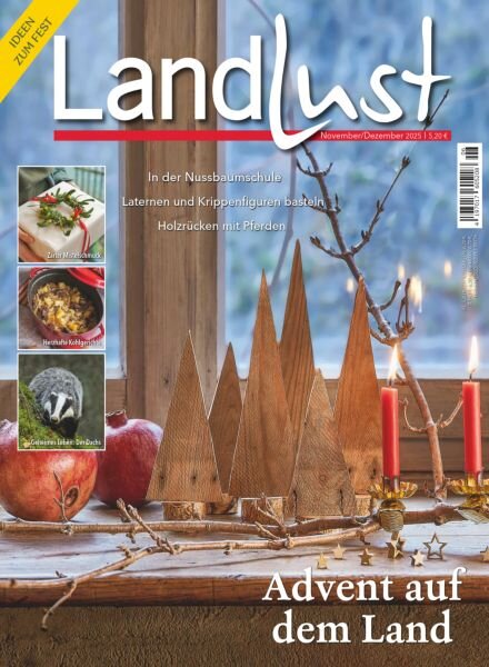 Landlust Magazin – November-Dezember 2025 Cover