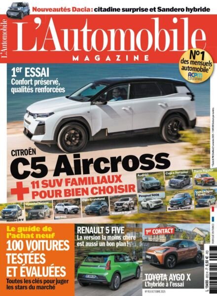 L’Automobile Magazine – Octobre 2025 Cover
