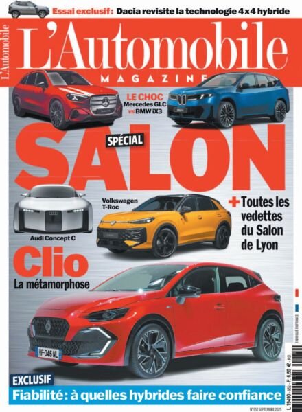 L’Automobile Magazine – Septembre 2025 Cover