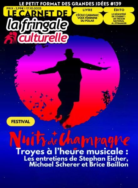 Le Carnet de La Fringale Culturelle – 17 Octobre 2025 Cover